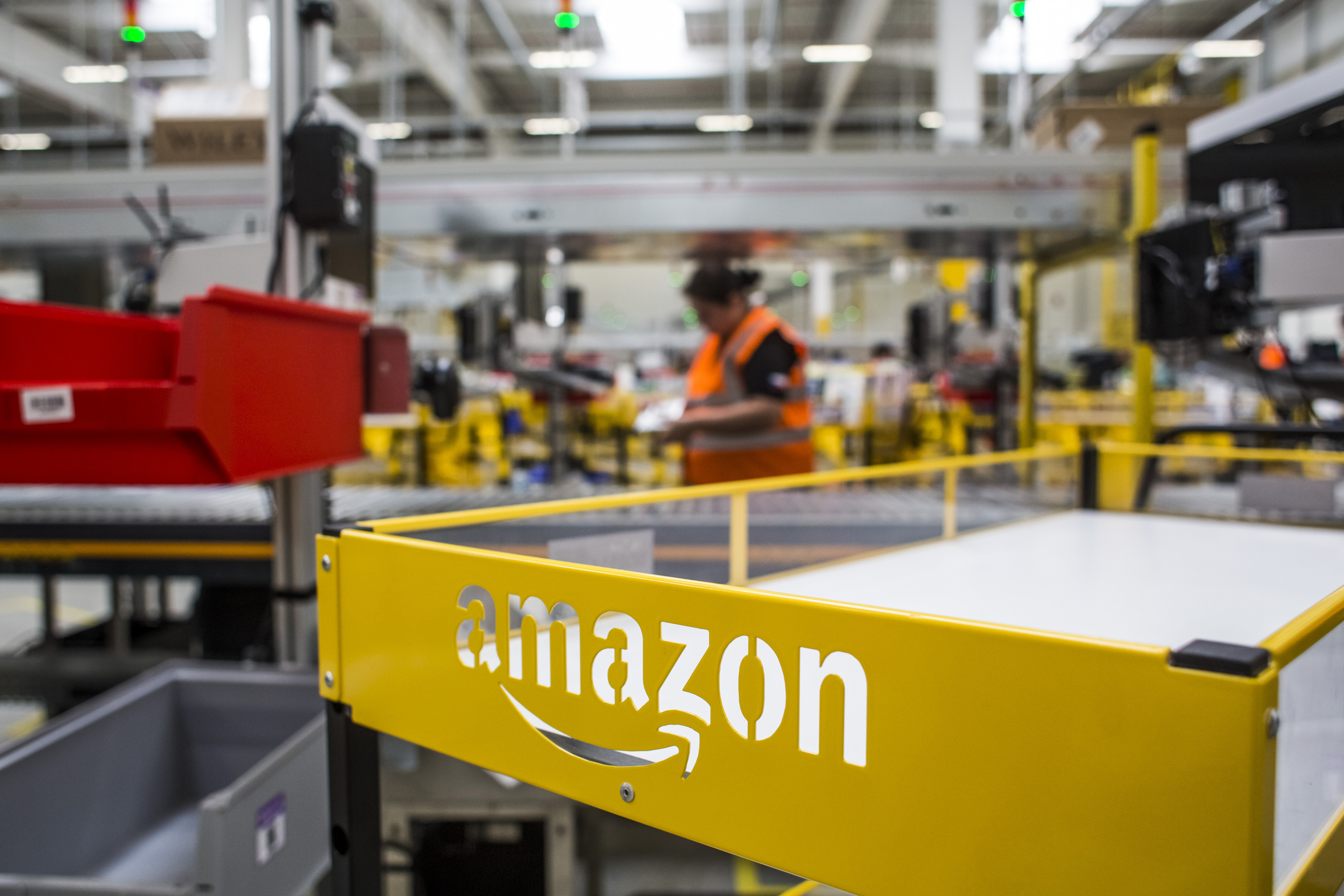 Amazon's largest warehouse in Eastern Europe