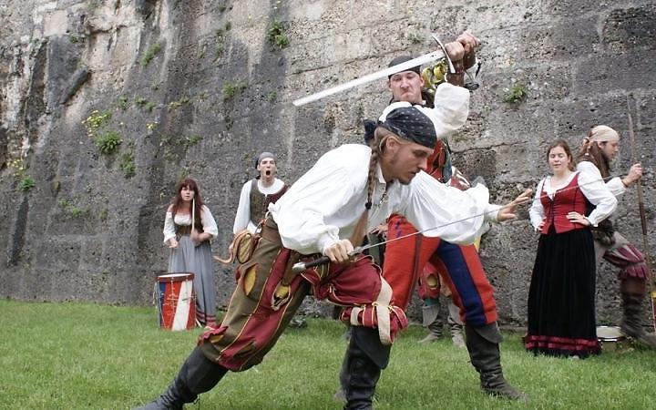 Medieval festival at the castle
